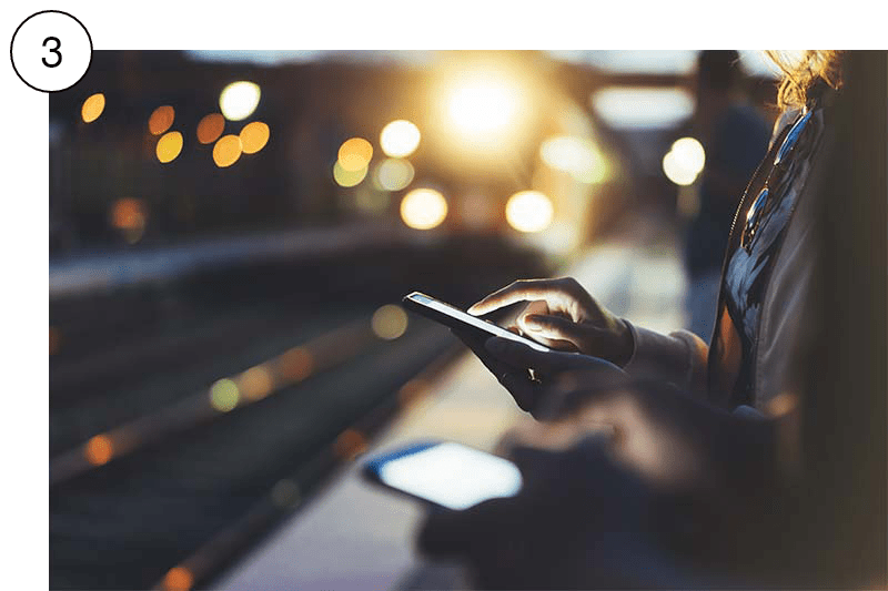 Platform7 People using smartphones